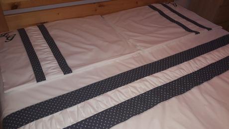 Obliečky s modrotlačou king size , 