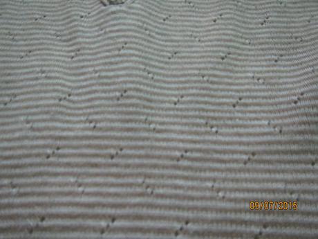 Pohodlne tricko pasikave na gombicky, s