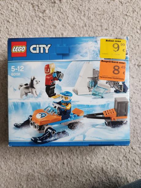 Lego city snezne auto, 