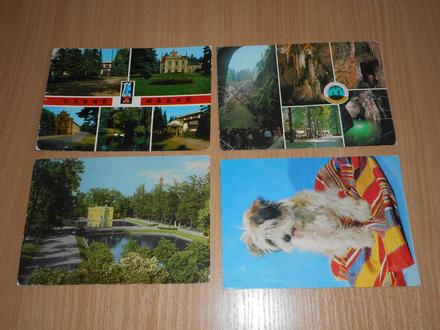 Pohľadnice retro rôzne,