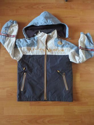 Chlapčenská prechodná bunda aj do dažďa - veľ. 128, 128