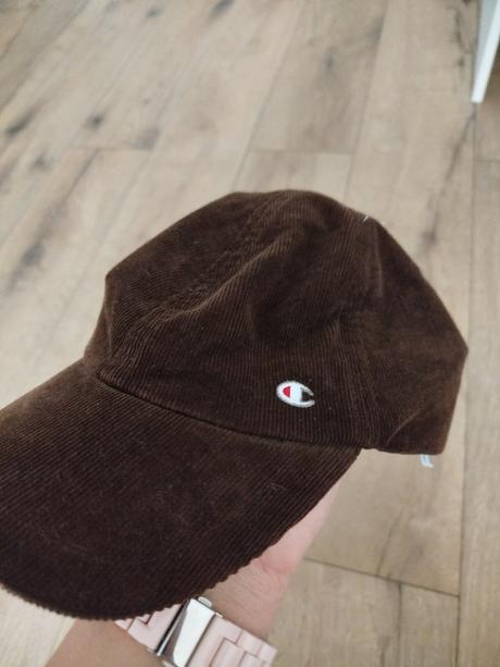 Champion šiltovka hnedý menčester, champion