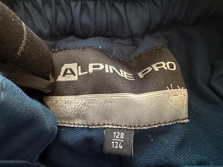 Lyžiarska súprava vetrovka a otepľovačky, alpine pro,128