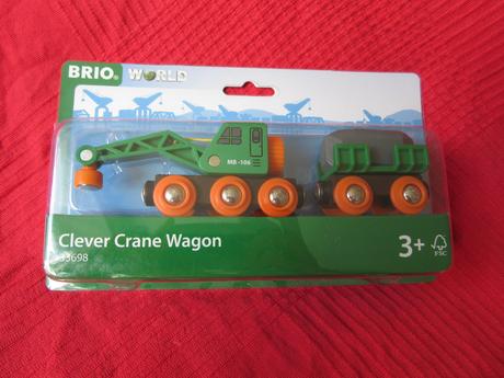 Brio - 33698 - vagón so žeriavom,