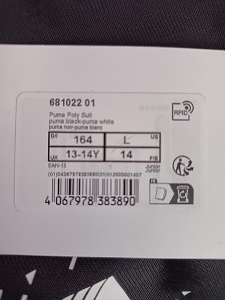 Súprava puma s visačkou, puma,164