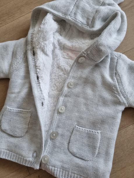 Teplá mikina s kapucňou, f&f,86