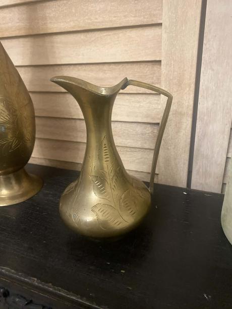 Mosadzná váza 15 cm, 