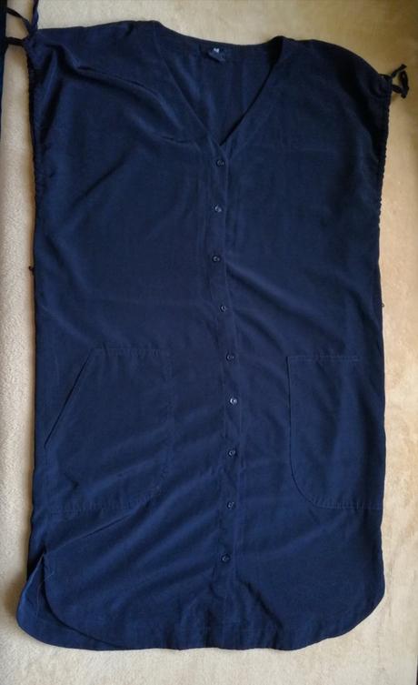 Čierne letné šaty h&m c. 38, h&m,m
