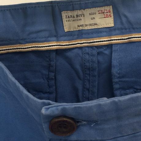 Kraťasy chinos chlapčenské zara č.164, 13-14y, zara,164