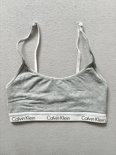 Ck one cotton unlined bralette, calvin klein,s