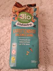 Bezgluténová zmes na mrkvový chlieb dmBio, 500 g