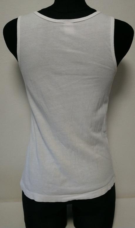 Dámsky biely bavlnený top, vivance, xs