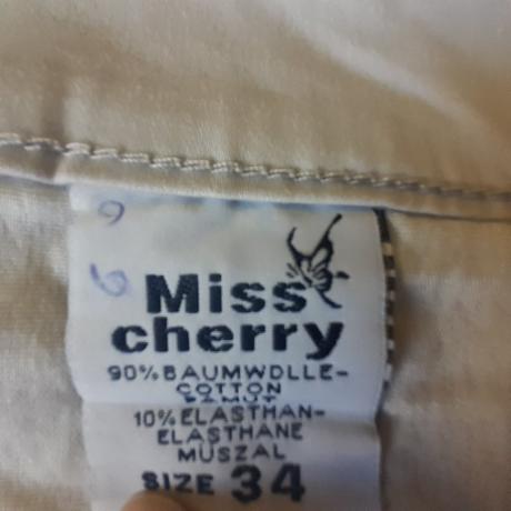 Bavlnené elastické nohavice, 34