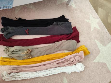 Veľký balík pancuch jeseň,/ zima 7 kusov, 110