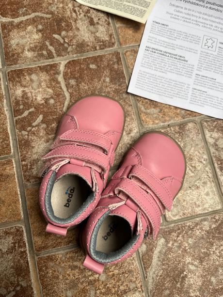 Beda prechodné barefoot topánky, beda,23