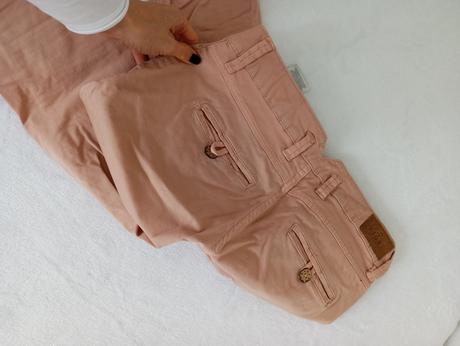 Nohavice staroruzova, s