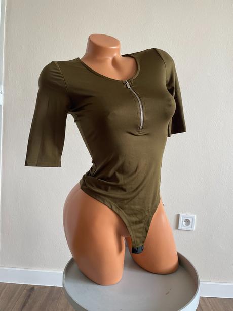 Khaki body top, xs, xs