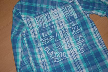 Károvaná košeľa, vertbaudet,134