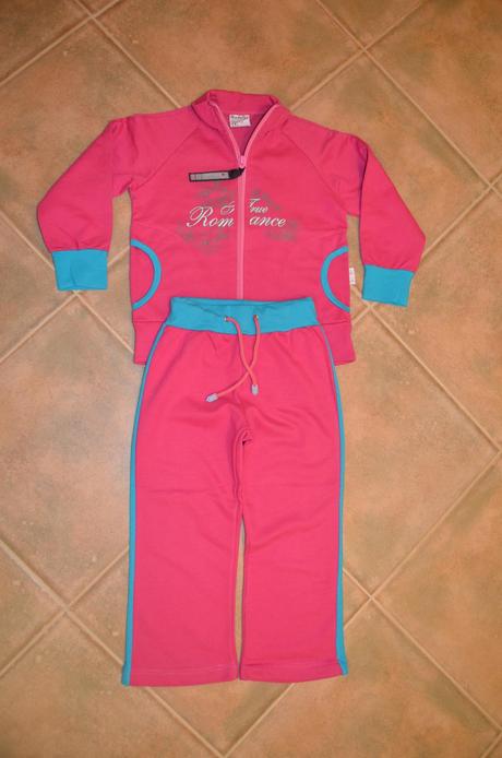 Tepláková súpravka-top stav, 98