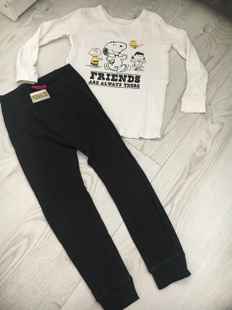 Pyžamko snoopoe, peanuts,104