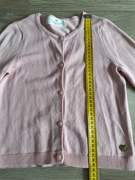Svetrík h&m 110/116 ružový, h&m,110