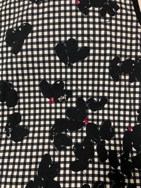 Čiernobiele tielko s čipkou zn. liu jo, liu jo,l / m / s