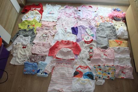 Balik oblecenia pre dievcatko 3-6 mes, 68–80