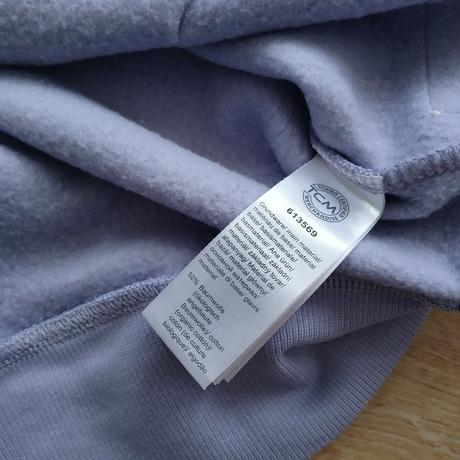 Fialová bavlnená mikina, tchibo,46