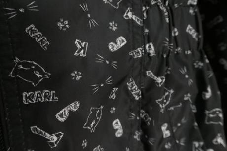 Karl lagerfeld original super dlhsia bundicka 10r., 140
