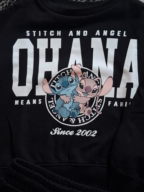 Tepláková súprava stitch & angel, disney,134