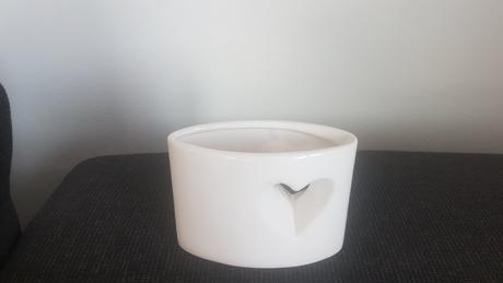 Váza zo srdiečkom cca 11.5cm,