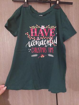 Vianočné tričko sinsay 140/146, sinsay,140