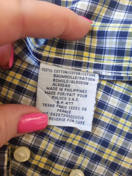 Modro žltá, ralph lauren,128
