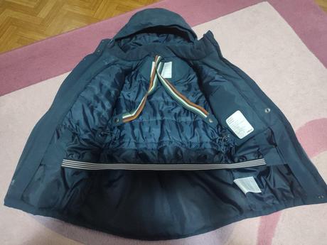 Bunda pompdelux tmavomodrá, pompdelux,128