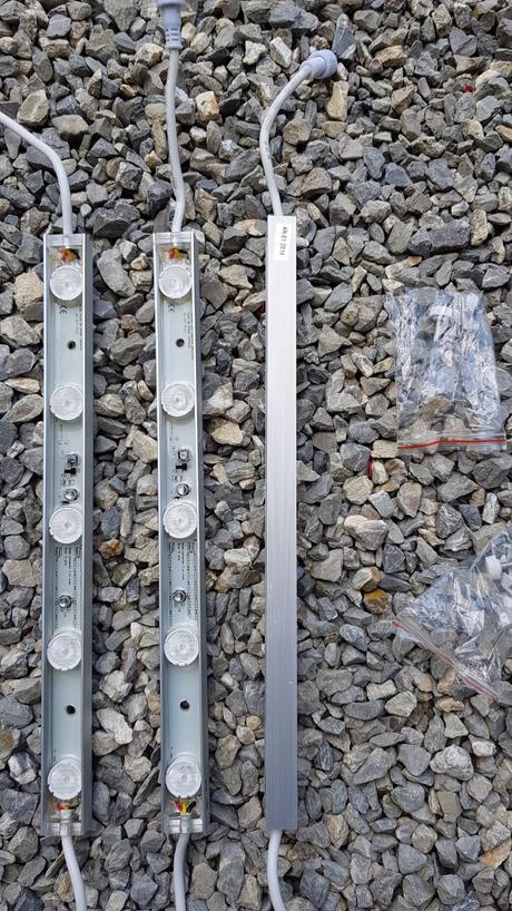 Svietidlá led, 3 páry,