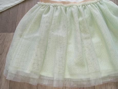 Bledozelené šaty s motýlikom 104, primark,104