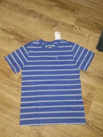 Modre tricko, h&m,158 / 164