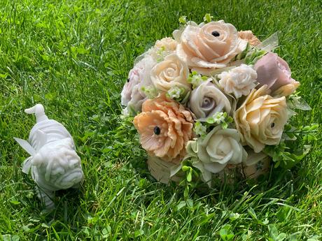 Mydlova kytica na brezovom dreve, 