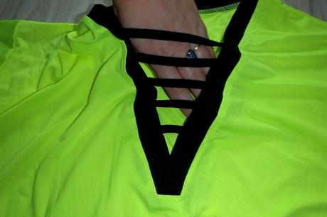 Neónové žlto zelené tričko, v. m/l/xl, xl
