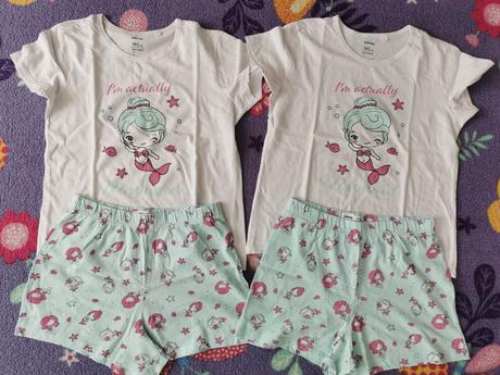 2x letné pyžamo, 140