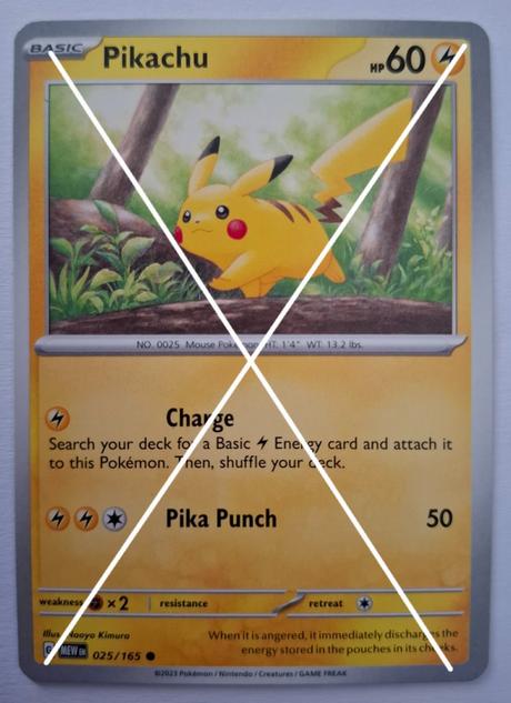 Pokémon karty "151 - mew" (4),