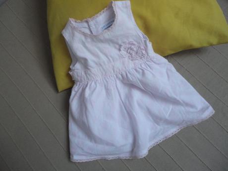 Dievč. šaty na 0/3mes. -john lewis baby, 62