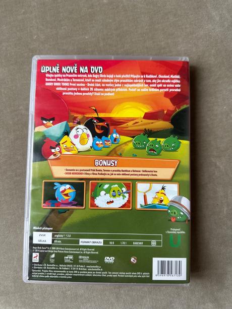 Dvd angry birds,