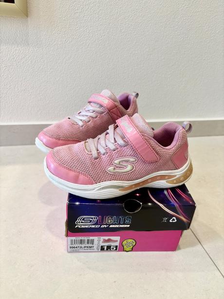 Blikacie tenisky skechers pink, skechers,33
