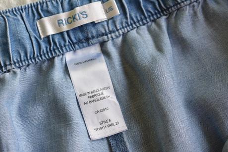 Širšie letné nohavice ricki.s, veľ. xxl, xxl