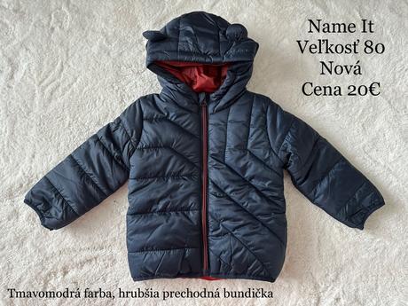 Prechodná bunda, name it,80