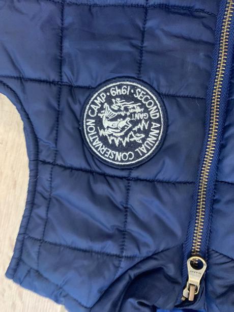 Gant prešívaná ľahká jarná vesta 122/128, gant,128