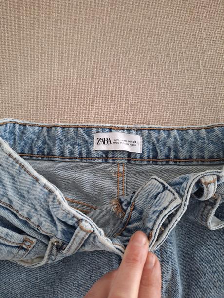 Riflova sukňa zara, zara,m