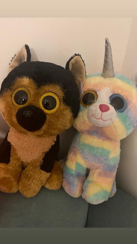 Mega plysaci ty s trblietajucimi očkami, 