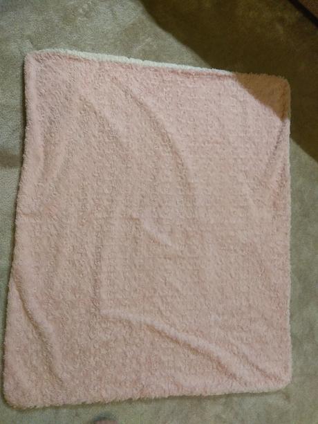 Ružová deka 95x80cm, 